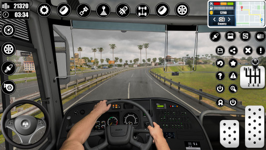 اسکرین شات 1 بازی Coach Bus Driving - Bus Games
