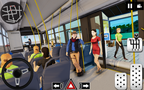 اسکرین شات بازی Coach Bus Driving - Bus Games 6