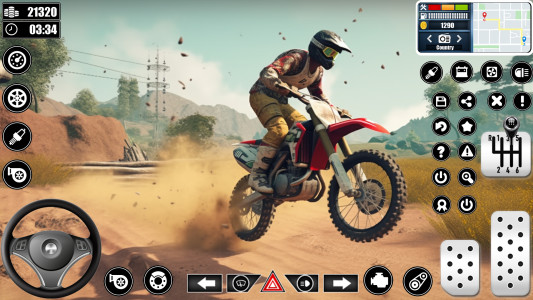 اسکرین شات 8 برنامه Dirt Bike Stunt - Bike Racing