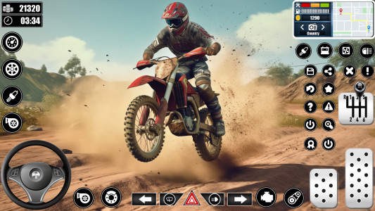 اسکرین شات 7 برنامه Dirt Bike Stunt - Bike Racing