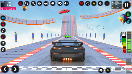 اسکرین شات برنامه Crazy Car Stunts GT Ramp Games 6