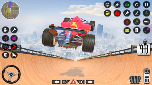 اسکرین شات برنامه Crazy Car Stunts GT Ramp Games 7