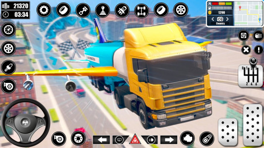 اسکرین شات برنامه Flying Oil Tanker Truck Games 2