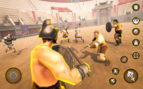 اسکرین شات بازی Sword Fighting Gladiator Games 3