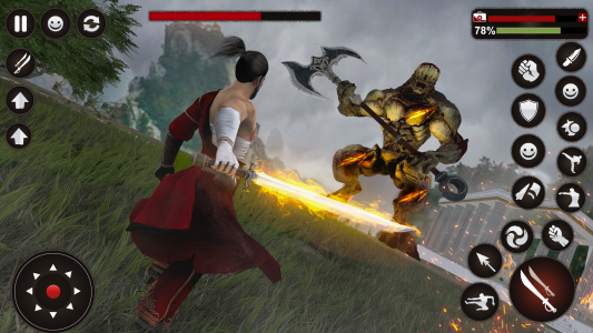 اسکرین شات بازی Sword Fighting - Samurai Games 2