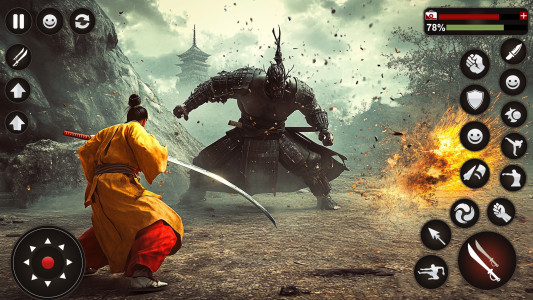 اسکرین شات 1 بازی Sword Fighting - Samurai Games
