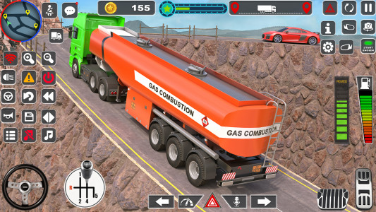 اسکرین شات 3 برنامه Oil Tanker Truck Driving Games