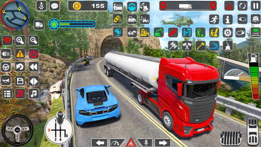 اسکرین شات 7 برنامه Oil Tanker Truck Driving Games