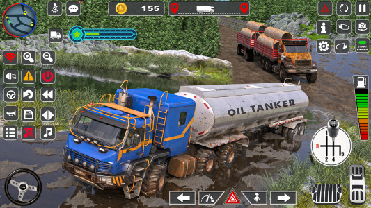 اسکرین شات 6 برنامه Oil Tanker Truck Driving Games