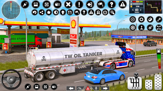 اسکرین شات 3 برنامه Oil Tanker Truck Driving Games