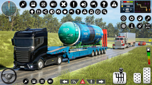 اسکرین شات برنامه Oil Tanker Truck Driving Games 2