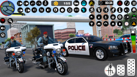 اسکرین شات 2 بازی Police Car Chase - Cop Games