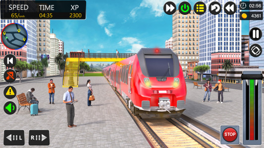 اسکرین شات 2 بازی Train Simulator - Train Games