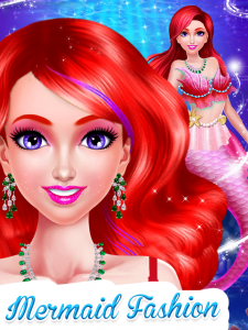 اسکرین شات بازی Royal Hijab, Mermaid And Princess Fashion Makeover 3