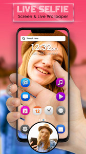 اسکرین شات برنامه Transparent Live Wallpaper 3