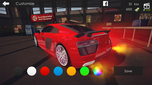 اسکرین شات بازی Audi R8 Driving & Drift Simulator 3