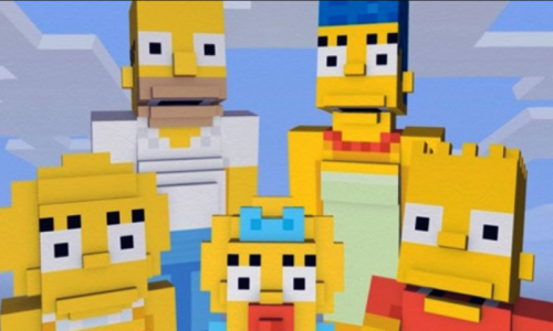 اسکرین شات بازی Bart in MCPE - Map Simpsons for Minecraft PE 4