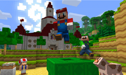 اسکرین شات بازی Mod Super Mario for Minecraft PE 1