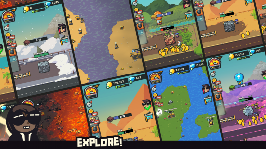 اسکرین شات بازی Earth Inc. Tycoon Idle Miner 2
