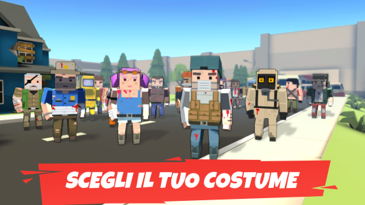 اسکرین شات 2 بازی Battle Gun 3D : FPS Pixel Game