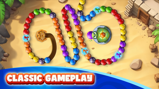 اسکرین شات 2 بازی Marble Woka Woka: Jungle Blast