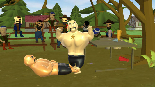 اسکرین شات بازی Oil Wrestling - 2 Player 1