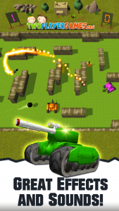 اسکرین شات بازی 2 Player Tank Wars 2
