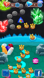 اسکرین شات بازی Crystal Blast: Diamond, Gems and Jewels Match 3 6