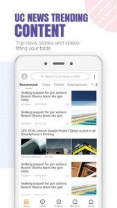 اسکرین شات برنامه UC Browser- Free & Fast Video Downloader, News App 6
