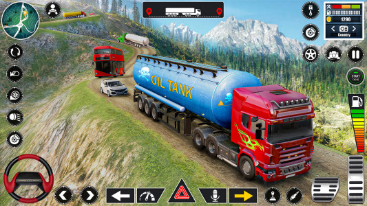 اسکرین شات بازی Truck Games 3D Truck Simulator 3