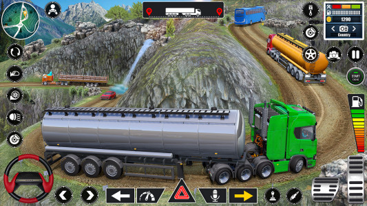 اسکرین شات بازی Truck Games 3D Truck Simulator 4