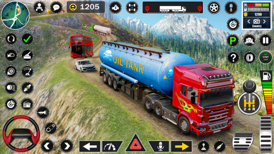 اسکرین شات بازی Truck Simulator 3D Truck Games 4