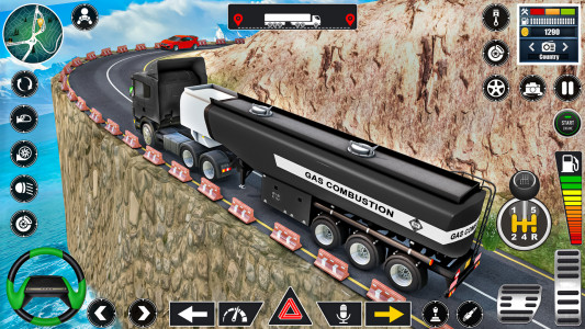 اسکرین شات بازی Truck Games 3D Truck Simulator 2