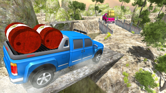 اسکرین شات بازی 4x4 Pickup Truck Hill Truck 3D 4