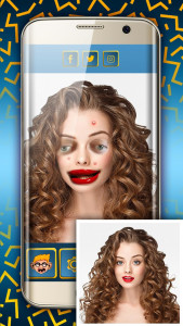 اسکرین شات برنامه Ugly Face Maker App 7
