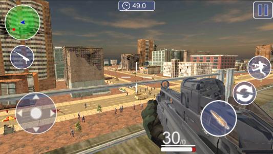 اسکرین شات بازی Mad War Zombies 5