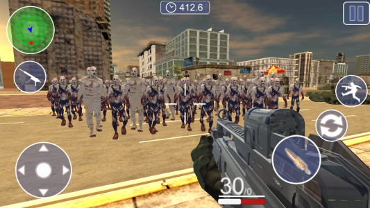 اسکرین شات بازی Mad War Zombies 2