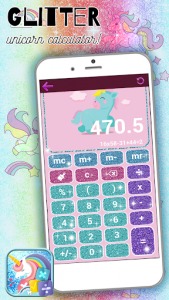 اسکرین شات برنامه Unicorn Calculator 5