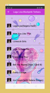 اسکرین شات برنامه Lagu Lisa Blackpink 'LALISA' Offline 3