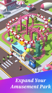 اسکرین شات بازی Idle Amusement Park Tycoon 2