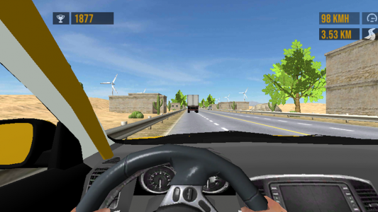 اسکرین شات بازی VR Traffic Car Racer 360 5