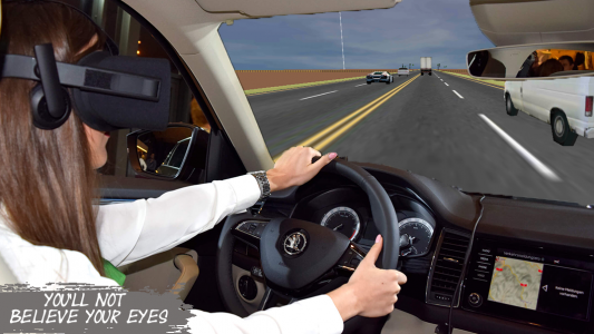 اسکرین شات بازی VR Traffic Car Racer 360 1