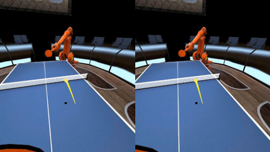 اسکرین شات بازی Ping Pong VR 1