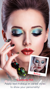 اسکرین شات برنامه Makeup Photo Editor Makeover 5