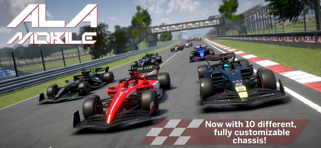 اسکرین شات 1 بازی Ala Mobile - Formula racing
