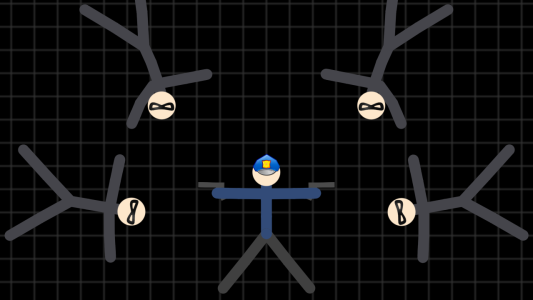 اسکرین شات 1 بازی Stickman Warriors