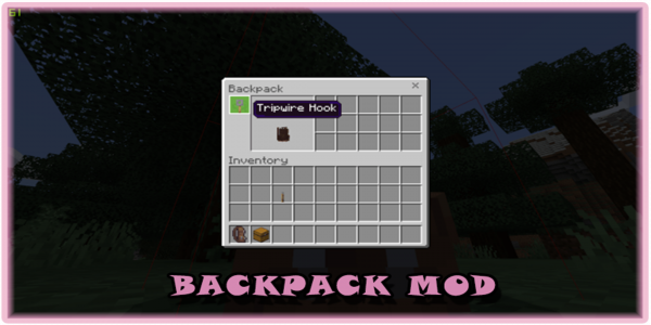 اسکرین شات برنامه Backpack Mod for Minecraft 2