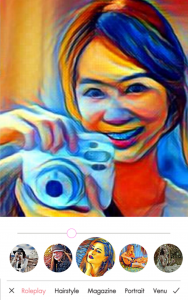 اسکرین شات برنامه B613 Selfie Camera app 1