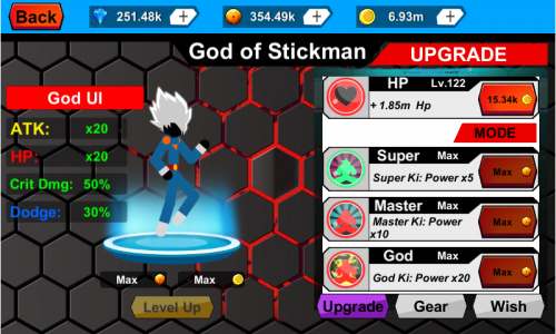 اسکرین شات بازی Stick Z Dragon : Super 5