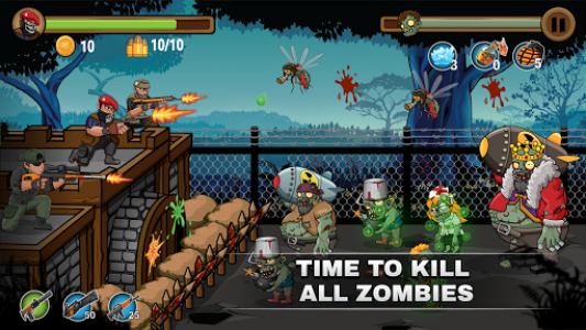 اسکرین شات بازی Zombie Legends : Tap & Drag 1